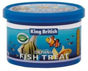 King British Daphnia Fish Treat 7g fish food