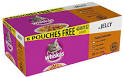 Whiskas 1+ Cat Pouches Poultry Selection In Jelly 40 For 36x100g