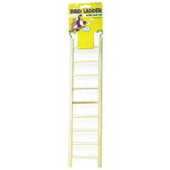 Happy Pet - Wooden Bird Ladder 9 Step