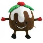 Animate Christmas Pudding Squeaky Toy 20cm