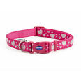 Fashion Collar Pink Reflective Hearts Adjustable 45-70cm