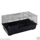 Classic Indoor Rabbit Guinea Pig Cage 100 Black/blue