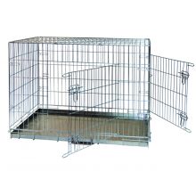 KoKo Dog Crate Zinc 107x68x75