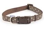 Ancol Pet Products Limited Vintage Nylon Adjustable Collar Polka Mocha Large Sz5-9