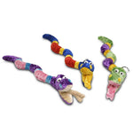 Rattle Snake Plush Squeaky Dog Toys My Pet