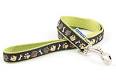 Ancol Pet Products Limited Dog & Kennel Nylon Lead Black & Green 19mm X100cm Sz 1-9